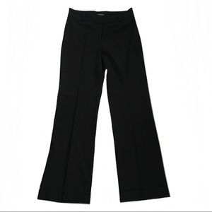 Bebe Black Cuffed Trouser Pants Size 4